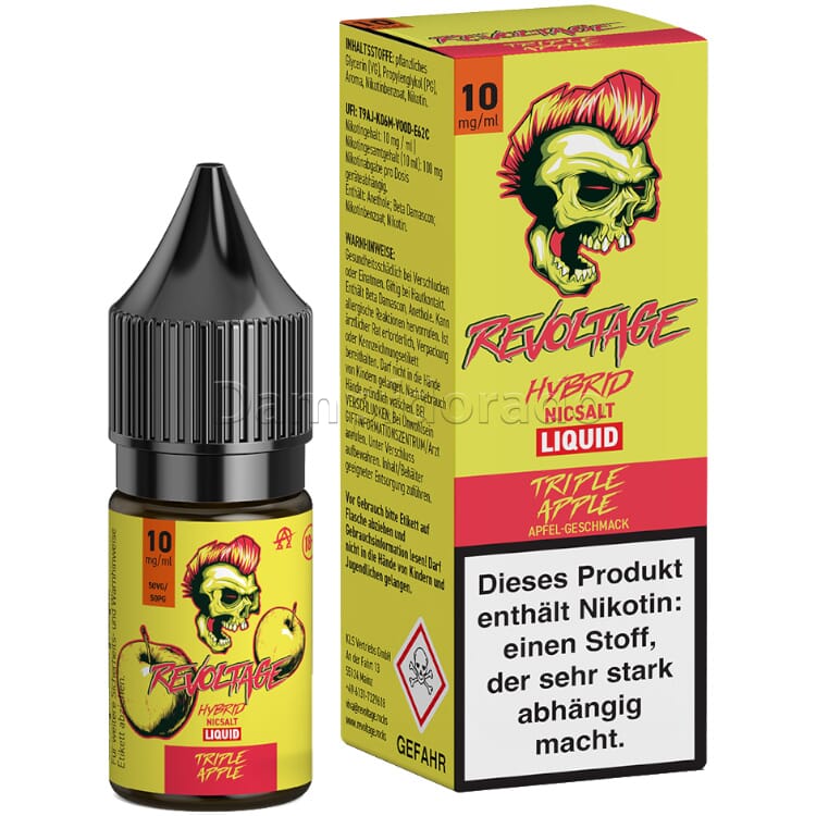 Revoltage Liquids mit Nikotinsalz