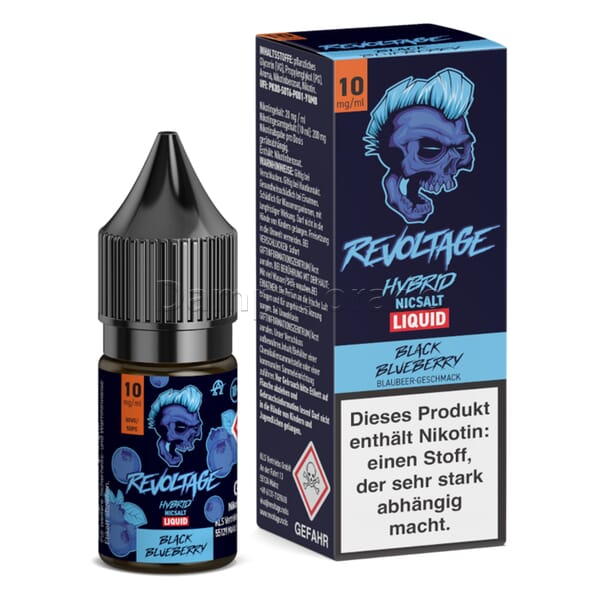 Liquid Black Blueberry - Revoltage Nikotinsalz
