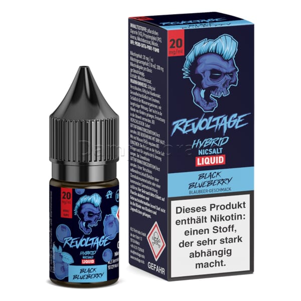 Liquid Black Blueberry - Revoltage Nikotinsalz