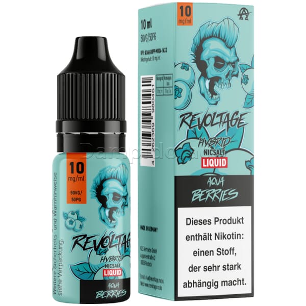Liquid Aqua Berries - Revoltage Nikotinsalz