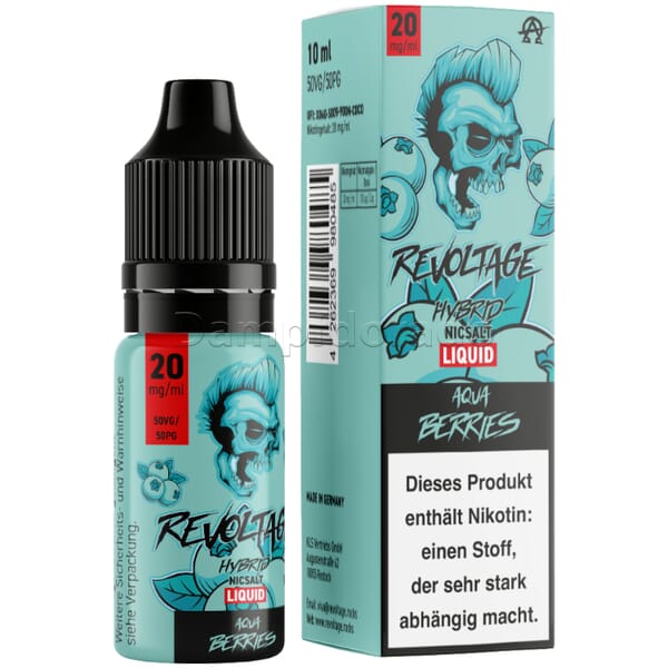 Liquid Aqua Berries - Revoltage Nikotinsalz