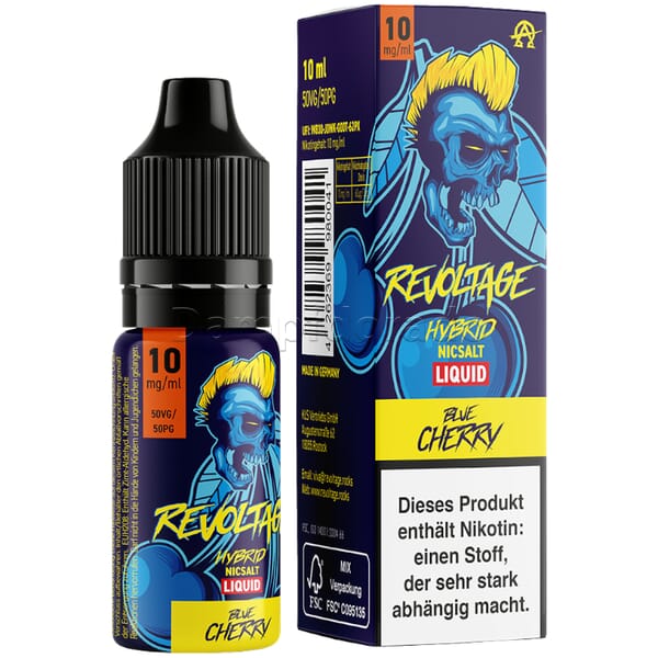 Liquid Blue Cherry - Revoltage Nikotinsalz