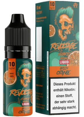 Liquid Green Orange - Revoltage Nikotinsalz