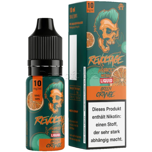 Liquid Green Orange - Revoltage Nikotinsalz