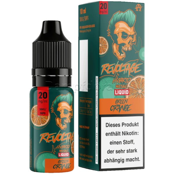Liquid Green Orange - Revoltage Nikotinsalz