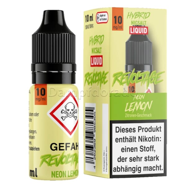 Liquid Neon Lemon - Revoltage Nikotinsalz