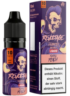 Liquid Purple Peach - Revoltage Nikotinsalz