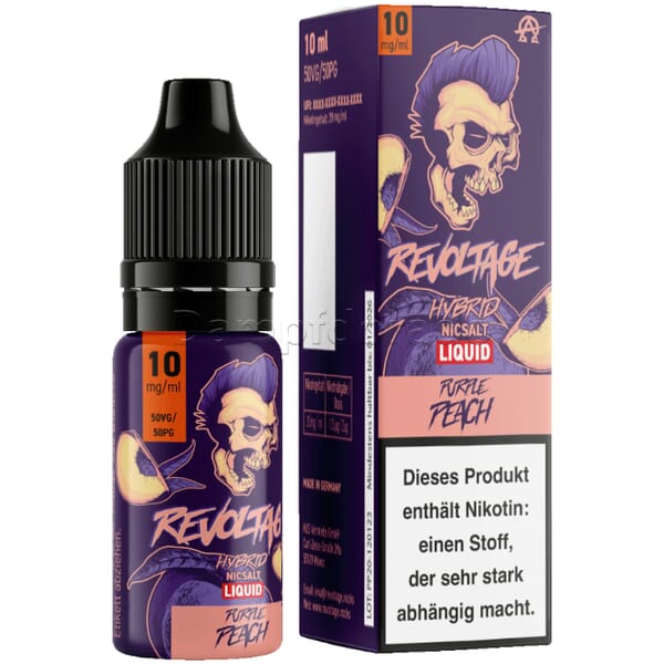 Liquid Purple Peach - Revoltage Nikotinsalz