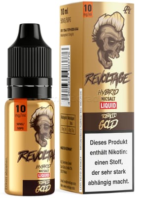 Liquid Tobacco Gold - Revoltage Nikotinsalz