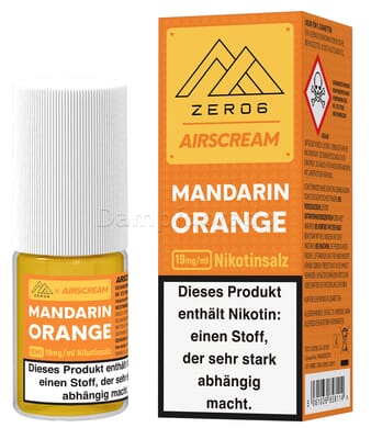 Liquid Mandarin Orange - Airscream Nikotinsalz