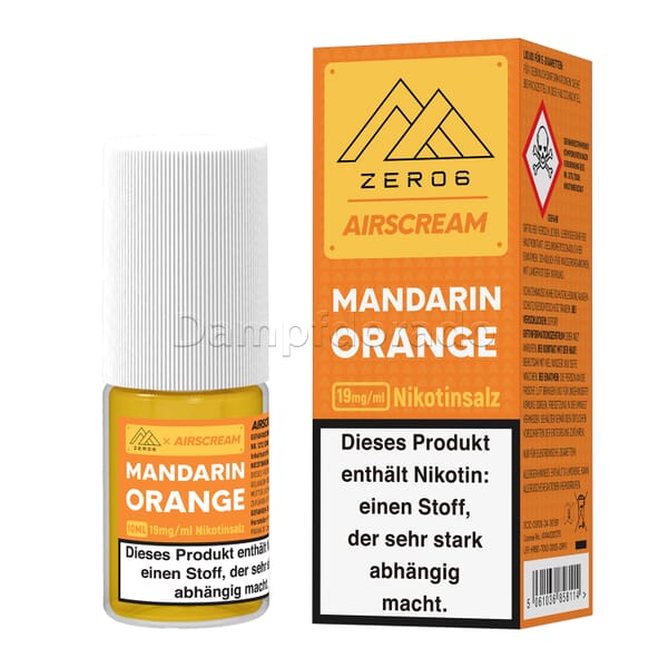 Liquid Mandarin Orange - Airscream Nikotinsalz