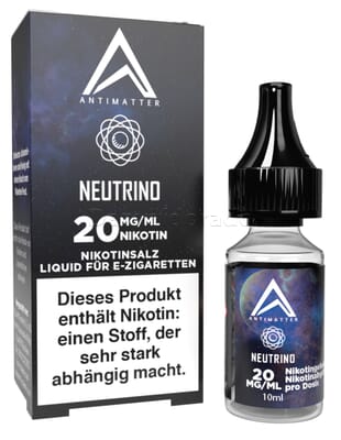 Liquid Neutrino - Antimatter Nikotinsalz