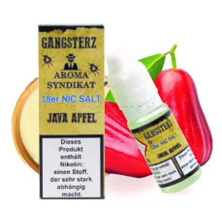 Liquid Java Apfel - Aroma Syndikat Gangsterz Nikotinsalz