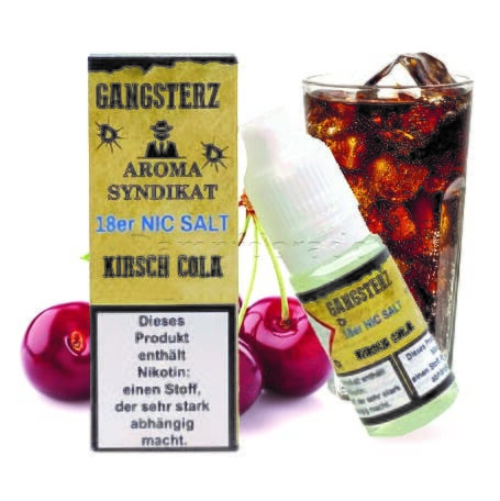 Liquid Kirsch Cola - Aroma Syndikat Gangsterz Nikotinsalz