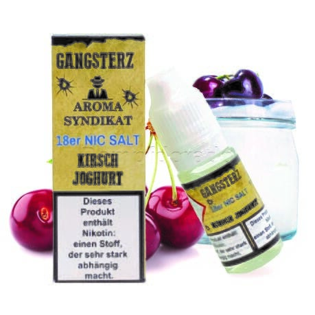 Liquid Kirsch Joghurt - Aroma Syndikat Gangsterz Nikotinsalz