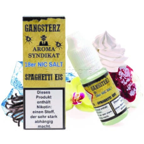 Liquid Spaghetti Eis - Aroma Syndikat Gangsterz Nikotinsalz
