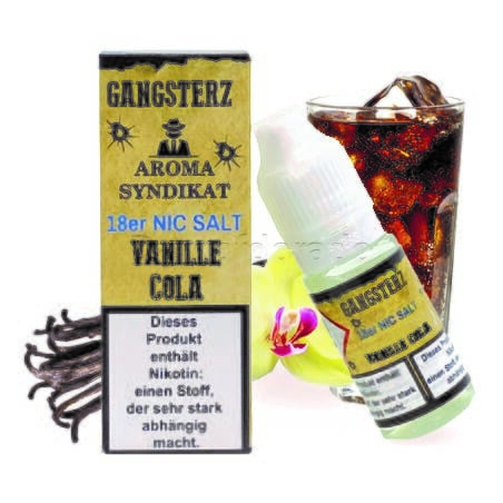 Liquid Vanille Cola - Aroma Syndikat Gangsterz Nikotinsalz