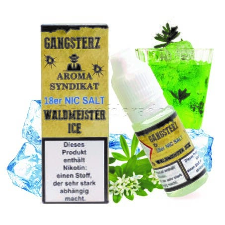 Liquid Waldmeister Ice - Aroma Syndikat Gangsterz Nikotinsalz