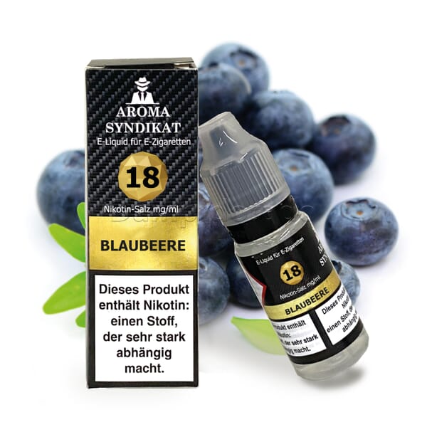 Liquid Blaubeere - Aroma Syndikat Nikotinsalz