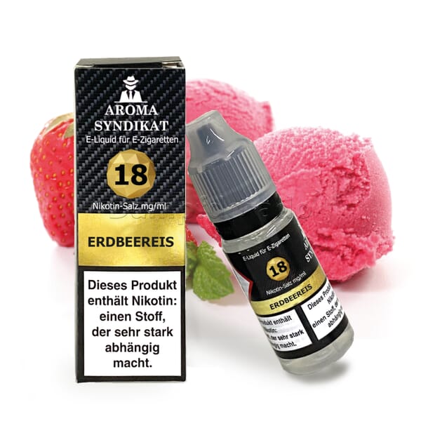 Liquid Erdbeereis - Aroma Syndikat Nikotinsalz