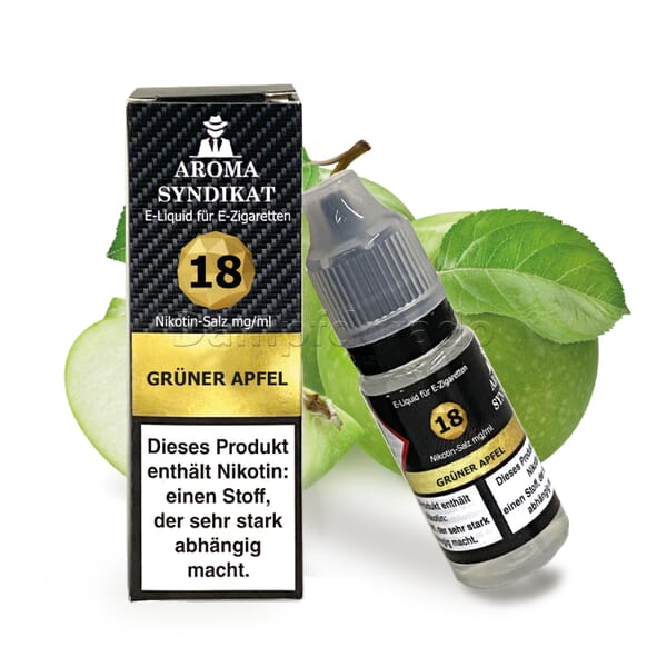 Liquid Grüner Apfel - Aroma Syndikat Nikotinsalz