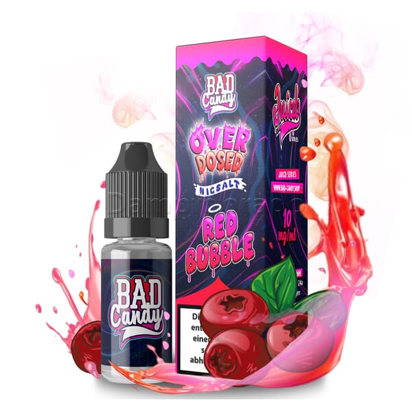 Liquid Red Bubble - Bad Candy Juicd Nikotinsalz