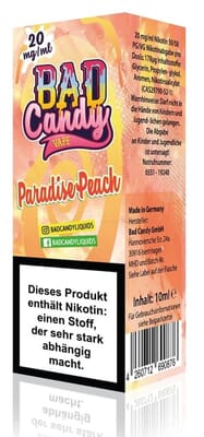 Liquid Paradise Peach - Bad Candy Nikotinsalz