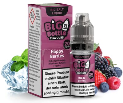 Liquid Happy Berries - Big Bottle Nikotinsalz