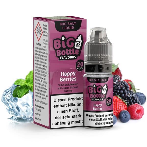 Liquid Happy Berries - Big Bottle Nikotinsalz