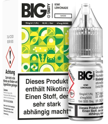 Liquid Kiwi Lemonade - Big Tasty Nikotinsalz