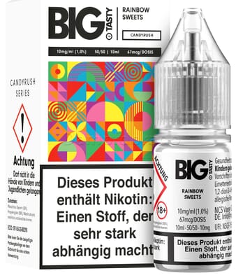 Liquid Rainbow Sweets - Big Tasty Nikotinsalz