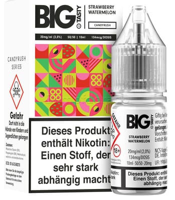 Liquid Strawberry Watermelon - Big Tasty Nikotinsalz