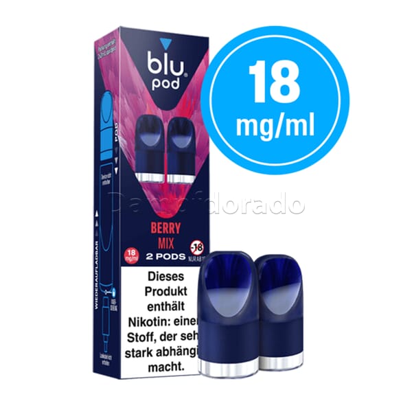 2 Blu Pods berry mix