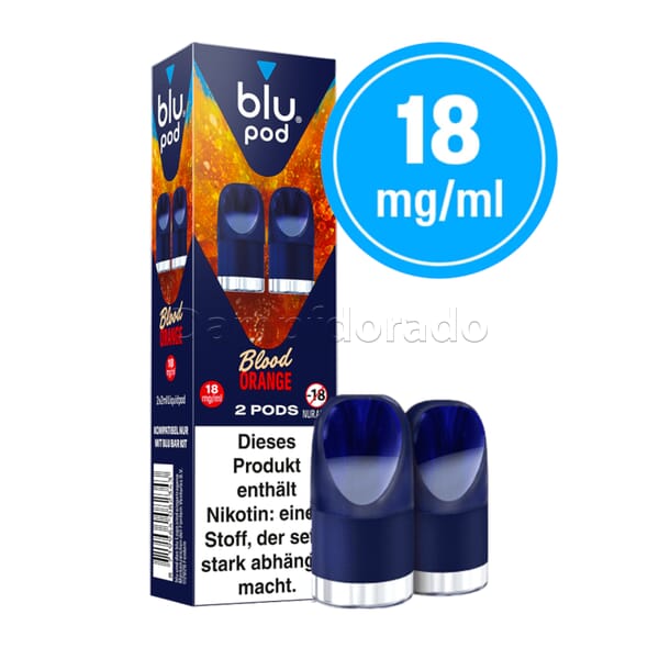 2 Blu Pods blood orange
