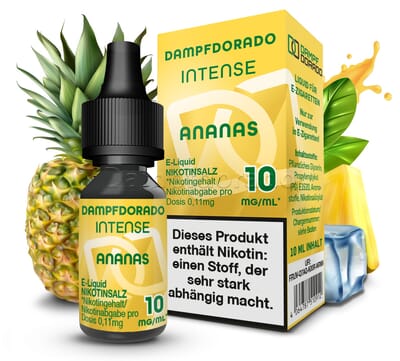Liquid Ananas - Dampfdorado Intense Nikotinsalz