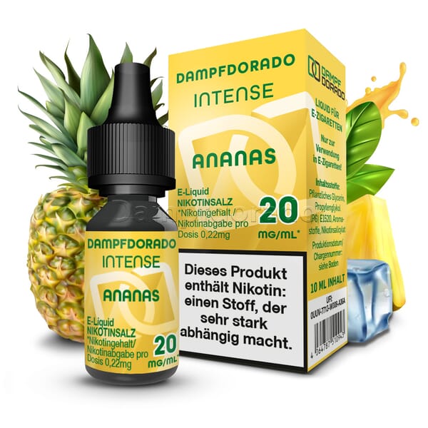Liquid Ananas - Dampfdorado Intense Nikotinsalz