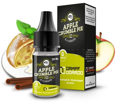 Liquid Apple Crumble Pie