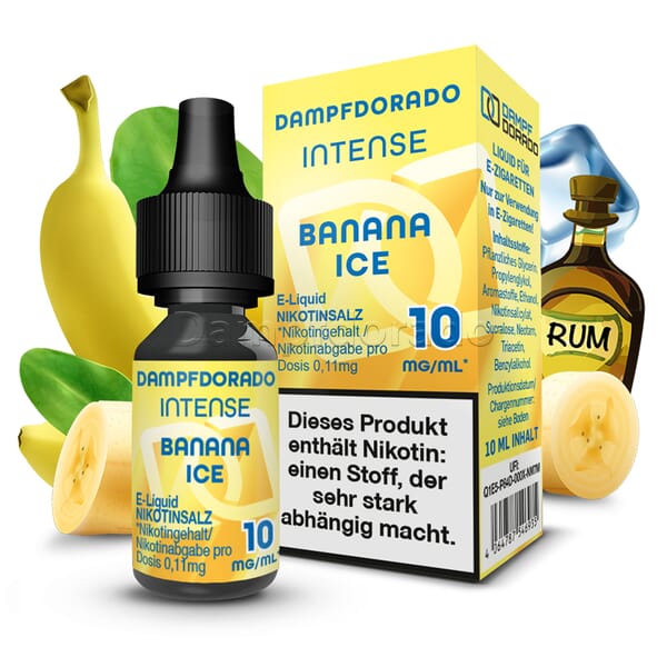 Liquid Banana Ice - Dampfdorado Intense Nikotinsalz