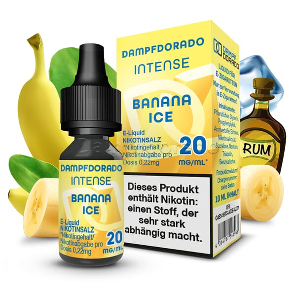 Liquid Banana Ice - Dampfdorado Intense Nikotinsalz