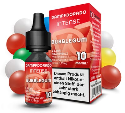 Liquid Bubblegum - Dampfdorado Intense Nikotinsalz