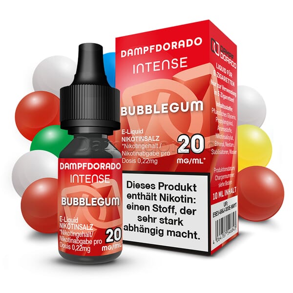 Liquid Bubblegum - Dampfdorado Intense Nikotinsalz