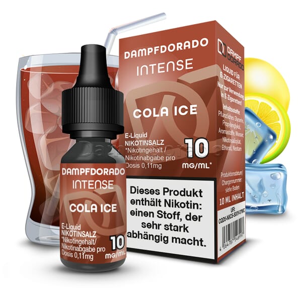 Liquid Cola Ice - Dampfdorado Intense Nikotinsalz
