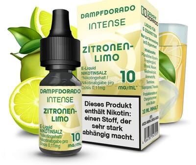 Liquid Zitronenlimo - Dampfdorado Intense Nikotinsalz