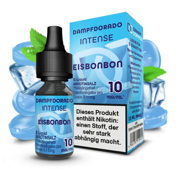 Liquid Eisbonbon - Dampfdorado Intense Nikotinsalz