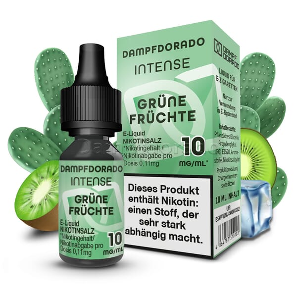 Liquid Grüne Früchte - Dampfdorado Intense Nikotinsalz