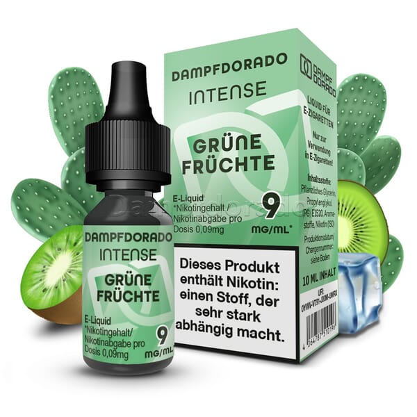 Liquid Grüne Früchte - Dampfdorado Intense