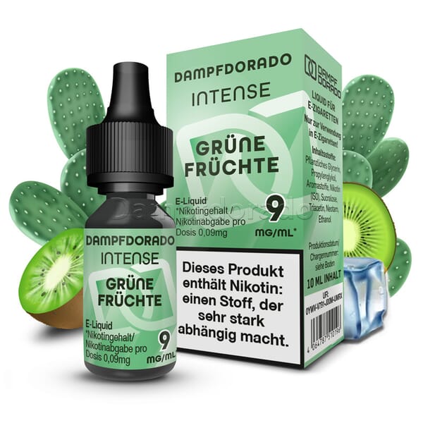 Liquid Grüne Früchte - Dampfdorado Intense