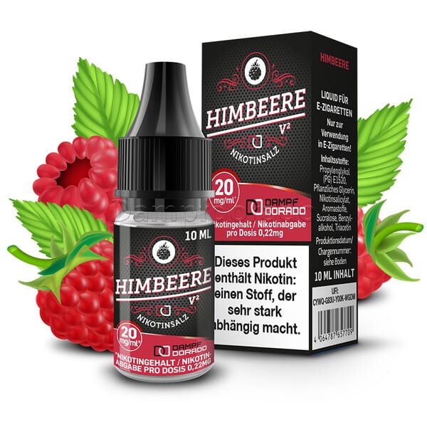 Liquid Himbeere V2 - Dampfdorado Nikotinsalz