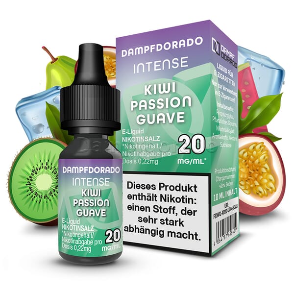 Liquid Kiwi Passion Guave - Dampfdorado Intense Nikotinsalz