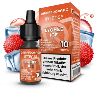 Liquid Lychee Ice - Dampfdorado Intense Nikotinsalz
